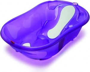 Bañera Onda Evolution de OKBABY con termómetro y barras de soporte