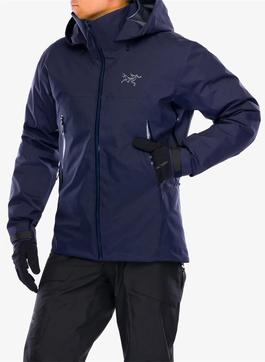 Arc'teryx GORE-TEX Venta Grove Ｌ Black Arcteryx Lightweight Gore-Tex Waterproof Zeta LT Jacket Black