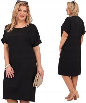 SUKIENKA Z KIESZENIAMI DUŻE ROZMIARY POLSKI PRODUCENT WIZYTOWA ELEGANCKA