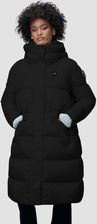 BLAUER Czarny damski płaszcz Lena Raincoat Long Jackets, Rozmiar XS