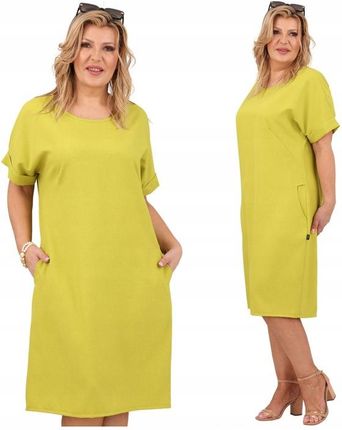 SUKIENKA Z KIESZENIAMI DUŻE ROZMIARY POLSKI PRODUCENT WIZYTOWA ELEGANCKA