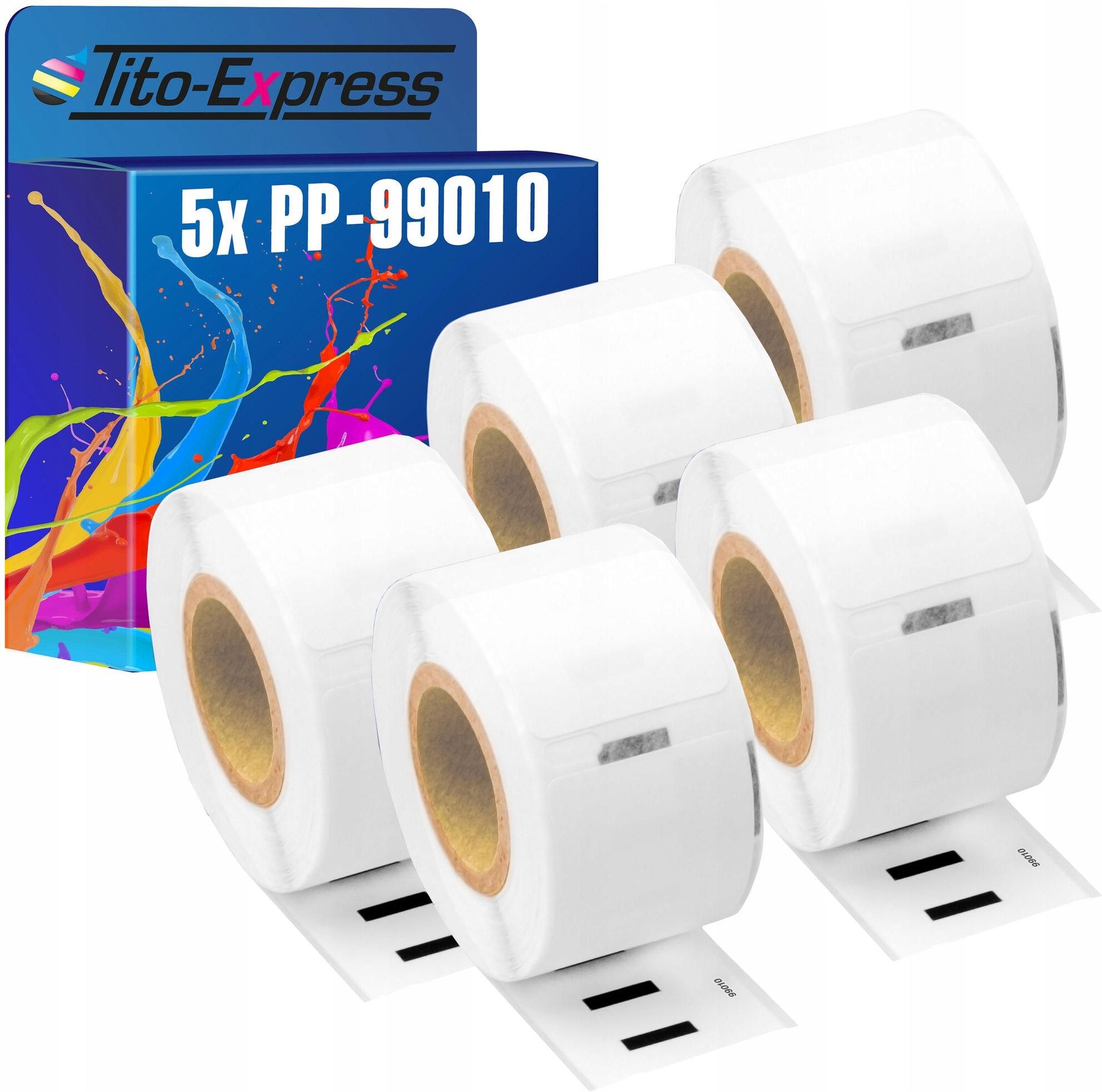 Tito-Express 5X Etykiety Termiczne Do Dymo 99010 89X28 S0722370 - Ceny ...