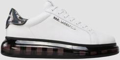 Zdjęcie KARL LAGERFELD Białe męskie sneakersy KAPRI KUSHION Lo Lace Lthr, Rozmiar 41 - Nowy Dwór Mazowiecki