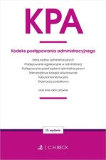 Zdjęcie KPA. Kodeks postępowania administracyjnego oraz ustawy towarzyszące - Stargard