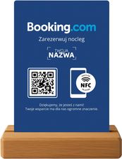 Zdjęcie Stand Booking NFC i QR stojak prezenter z Twoją nazwą - Tychowo