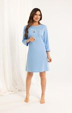 Zdjęcie Koszula nocna damska Regina 166 niebieska - Jędrzejów
