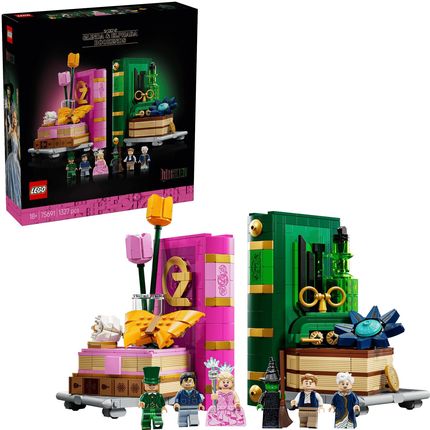 LEGO Wicked 75691 Podpórki pod książki z Glindą i Elphabą