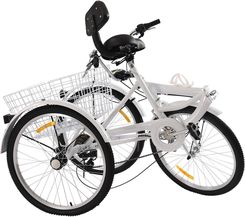 Easybuy Rower Tr�jko�owy bia�y 24