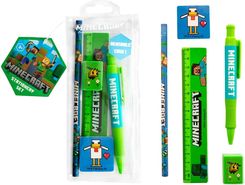 Zdjęcie Pyramid International Przybory Szkolne Zestaw Minecraft Długopis Ołówek Linijka Gumka 5El - Grodzisk Mazowiecki