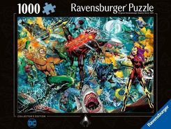 Zdjęcie Ravensburger Puzzle 2D Aquaman 1000 El. 12001346  Wiek 14+ - Annopol