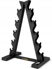 Zdjęcie Trex Sport Stojak Na Hantle Hantelki Trójkątny Piramida 5 Par Do 150kg - Tykocin