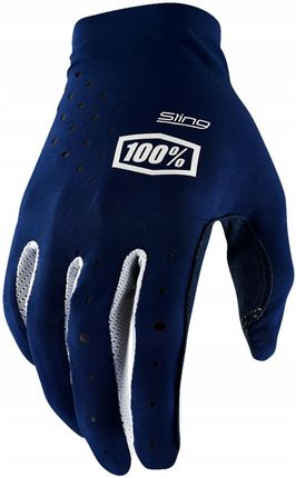 1 100 Procent Rękawice Cross/Enduro Model Sling Mx Navy Granatowy Rozmiar M