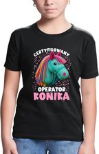 Zdjęcie Certyfikowany operator konika - dziecięca koszulka na prezent - Katowice
