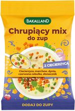 Zdjęcie Bakalland Chrupiący Mix do zup z ciecierzycą, 75 g - Tczew