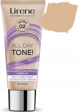 Zdjęcie Lirene All Day Tone Podkład Dopasowujący + Serum 02 Natural 30ml - Przedbórz