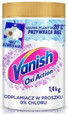 Zdjęcie Vanish Oxi Action Odplamiacz W Proszku Do Bieli 0% Chloru 1,4kg - Zduńska Wola