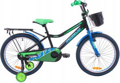 Zdjęcie Fuzlu Rower Dziecięcy 20 Thor Czarno-Zielony - Łeba