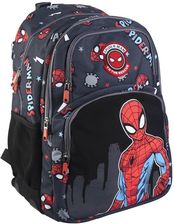 Zdjęcie Cerda Spider-Man Plecak Szkolny 2-Komorowy Czarny - Brzostek