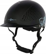 Zdjęcie Covalliero Kask Jeździecki Beauty 2.0, Czarny, 48-51 Cm, - Niemcza