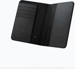 Zdjęcie Satechi FindAll Passport Cover - etui na paszport ze skóry wegańskiej z lokalizatorem kompatybilne z Apple Find My (black) (ST-VPCK) - Ząbki