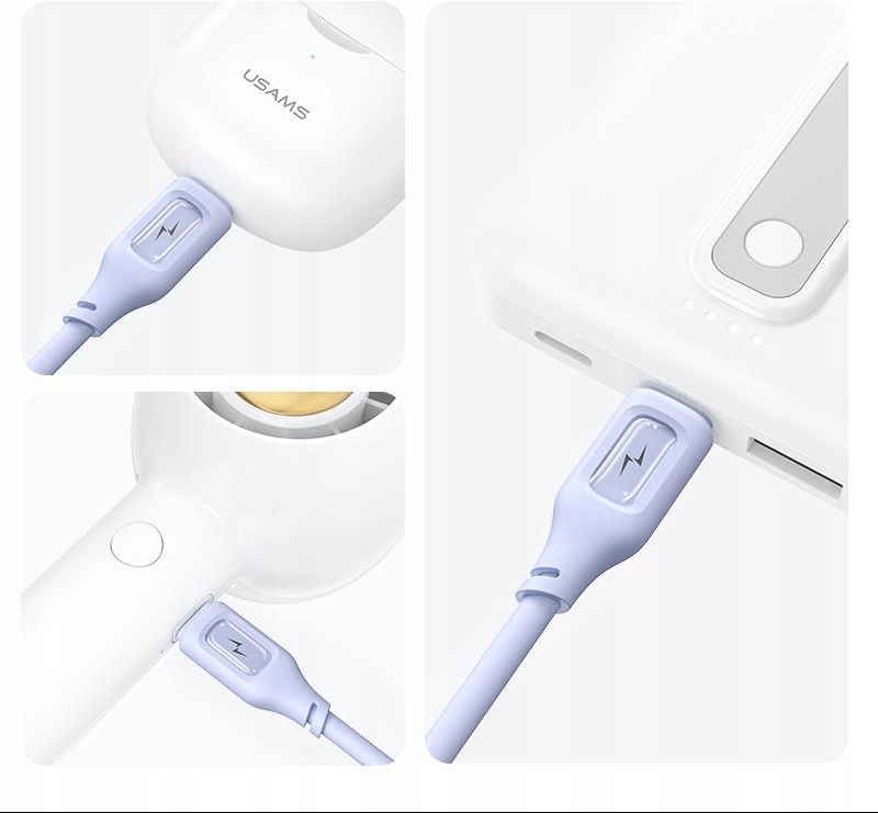 P4Y Cavo micro USB in silicone per ricarica e dati 2A