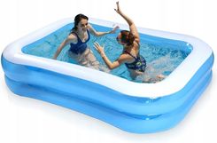 Basen Ogrodowy Dmuchany Prostok�tny Du�y Dla Dzieci Doros�ych