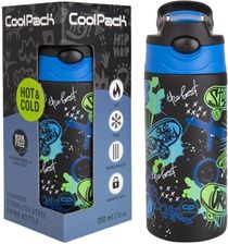 Zdjęcie Coolpack Coolpack, Bidon Metalowy 350ml Bono Skate Night Z10930 - Szklarska Poręba