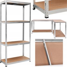 Zdjęcie Gockowiak Regał Magazynowy Metalowy Do Warsztatu Garażu Piwnicy Biura 150kg Na Półkę - Ropczyce