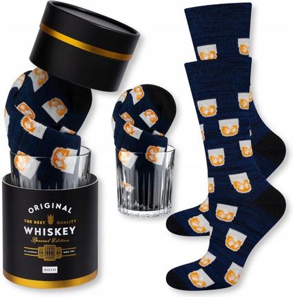 SKARPETKI WHISKEY SOXO prezent na WALENTYNKI DLA FACETA CHŁOPAKA NIEGO