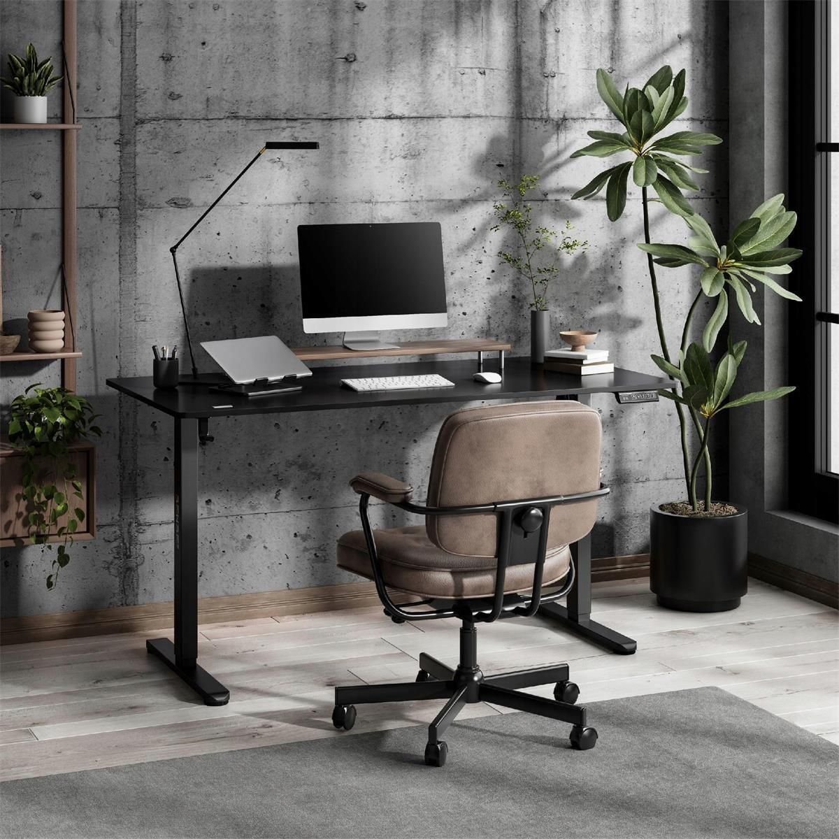 фото Геймерский игровой стол Sense7 Nojo Light 140x70 Black 2