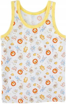 Podkoszulka na ramiączkach dziecięca 110 bawełniany podkoszulek Bodykids