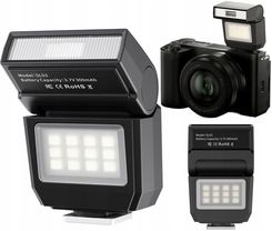 Zdjęcie Lampa Błyskowa + Panel LED Ulanzi SL03 GN8 Stopka ISO Aparat Kamera Telefon / SL03 Spark Lite / L200 - Ujazd