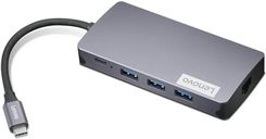 Zdjęcie Stacja dokująca Lenovo 150 USB-C Travel Dock (GX91M73946) - Lębork