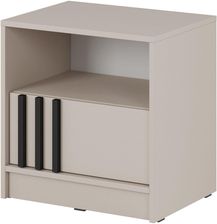 Zdjęcie Piaski Szafka Nocna Nelly S51 Kaszmir Lamela Czarna - Rejowiec Fabryczny