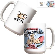 Zdjęcie Molom Kubek Wilq Dobra Książka To Przyjaciel 440ml - Leśna