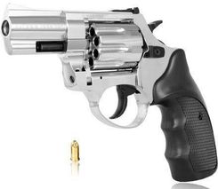 Zdjęcie Rewolwer Hukowy Alarmowo Sygnałowy Zoraki R1-K6L Bas Lufa 2,5" Kal. .22 Long Blank Chrom Błysk - Tychy