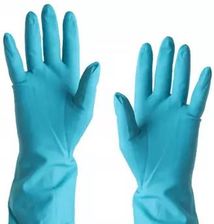 Zdjęcie Pucuś Rękawice Gumowe Rozmiar M Niebieskie - Łódź