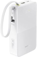 Zdjęcie Baseus Enerfill Fc51 Bipow2 Pro Digital Display 20000Mah Wbudowany Kabel Usb C 22 5W Biały - Lipsk