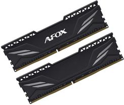 Zdjęcie Pamięć RAM Afox GAMING DDR4 2X8GB 3200MHz CL16 (AFLD416PH1CADB) - Płoty