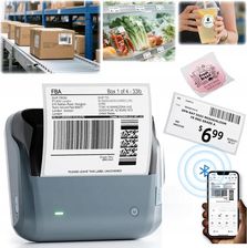 Zdjęcie Niimbot Drukarka Termiczna Etykiet Samoprzylepnych B4 Aplikacja Bluetooth - Skaryszew