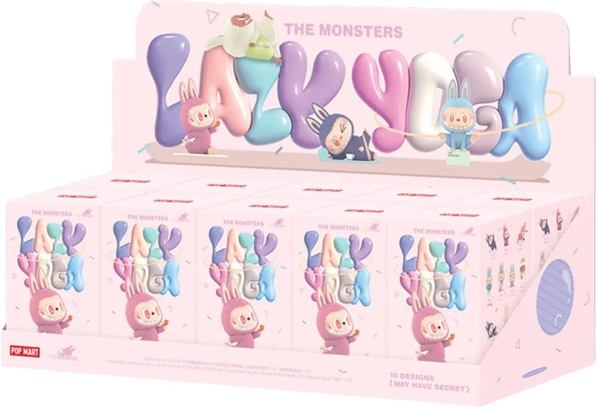 Pop Mart Labubu The Monsters Lazy Yoga Series Figures Sealed