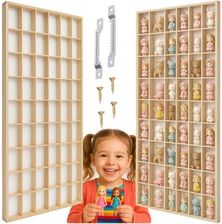 Zdjęcie Półka Drewniana na Lalki Ekspozytor na Figurki Autka Kolekcje Laleczek Aut Kruzzel 26969 - Rybnik