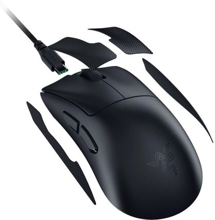 マウス・トラックボール Razer Death Adder V4 Pro Black Mysz Razer DeathAdder V4 Pro Czarny (RZ0105330100R3G1