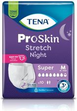 Zdjęcie TENA Stretch ProSkin Night Super M Pieluchomajtki 10szt - Kłecko