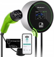 Zdjęcie Qoltec Ładowarka Do Samochodu Elektrycznego 52432 Typ 2 22Kw - Błaszki