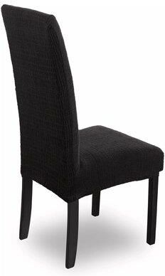 Eurofirany Pokrowiec Na Krzesło D91 469438 35X30X55Cm Czarny