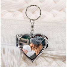 Zdjęcie Brelok Serce Z Lusterkiem I Własnym Nadrukiem Ya174 GBYA174 - Toruń