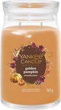 Zdjęcie Yankee Candle Golden Pumpkin Signature Jar Świeca Zapachowa 567G - Puławy