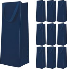 Zdjęcie Aku Paw Torebka Prezentowa Na Butelkę 10szt. Mix 12X37X10Cm Imieniny - Śrem