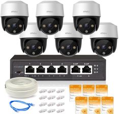 Zdjęcie Imou Zestaw 6 Kamer Ip Cruiser 4Mp Poe Z Chmurą Protect Basic (Z36533PT6) - Stąporków